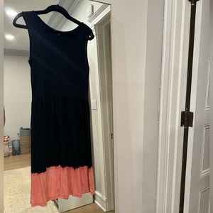 Tricky Threads tie dye tank dress, size large